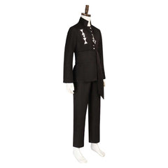 Ghost Aether Black Suit Outfits Cosplay Stage Costume Carnival Suit