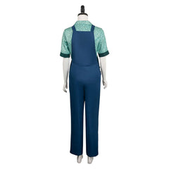 Ghostbusters Phoebe Spengler Blue Overalls Set Outfits Cosplay Costume