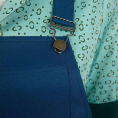 Ghostbusters Phoebe Spengler Blue Overalls Set Outfits Cosplay Costume