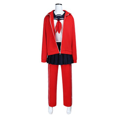 Gintama 3-Z Ginpachi Sensei (2025) Kagura Red School Uniform Set Outfits Cosplay Costume