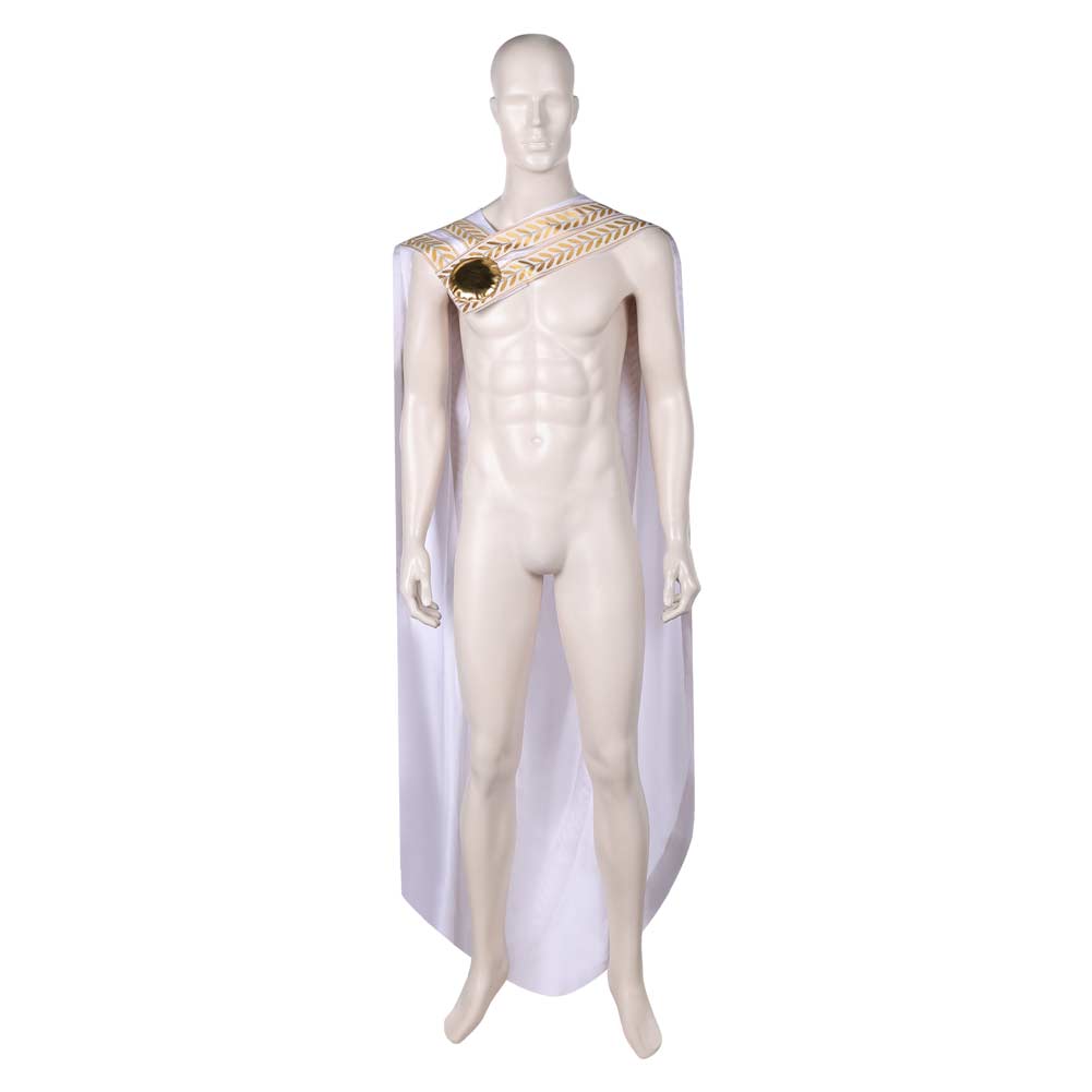 Gladiator 2 (2024) Marcus Acacius White Cape Cloak Outfits Cosplay Costume