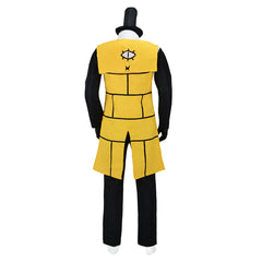 Gravity Falls Bill Cipher Yellow Set Outfits Cosplay Costume Carnival Suit