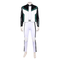 Green Lantern Black White Jumpsuit Jacket Set Outfits Cosplay Costume