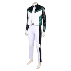 Green Lantern Black White Jumpsuit Jacket Set Outfits Cosplay Costume