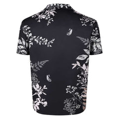 GTA 6 (2026) Jason Duval Black Printed Summer Shirt Outfits Cosplay Costume