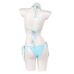 GTA 6 (2026) Lucia Caminos Blue Bikinis Swimsuit Outfits Cosplay Costume