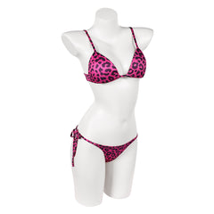 GTA 6 (2026) Lucia Caminos Pink Leopard Bikinis Swimsuit Outfits Cosplay Costume