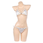GTA 6 (2026) Lucia Caminos White Bikinis Swimsuit Outfits Cosplay Costume