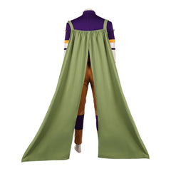 Gyro Zeppeli Purple Brown Cowboy Set Outfits Cosplay Costume Halloween Suit