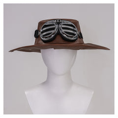 Gyro Zeppeli Purple Cowboy Set Outfits Cosplay Costume Halloween Carnival Suit