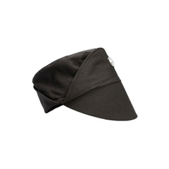 Imperial Officer Black Uniform Cap Hat Cosplay Accessories Props Halloween Carnival