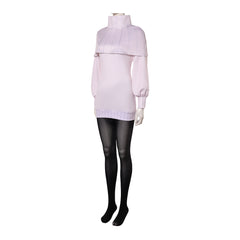 Hana Kurusu White Top Set Outfits Cosplay Costume Halloween Suit