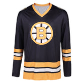 Happy Gilmore 2 (2025) Gilmore Black Yellow Long Sleeve Shirt Cosplay Costume