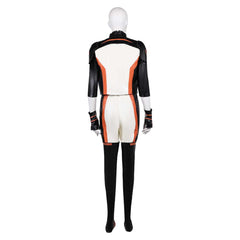 Hawkgirl Black White Jumpsuit Jacket Set Outfits Cosplay Costume