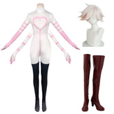 Hazbin Hotel 2 (2025) Angel Dust Four Arms White Jumpsuit Outfits Cosplay Costume