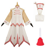 Hazbin Hotel 2 (2025) Abel White Yellow Angel Set Outfits Cosplay Costume