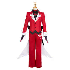 Hazbin Hotel 2 (2025) Alastor Red Butler Set Outfits Halloween Cosplay Costume