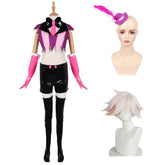 Hazbin Hotel 2 (2025) Angel Dust Purple Black Set Outfits Cosplay Costume
