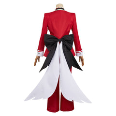 Hazbin Hotel 2 (2025) Angel Dust Red Butler Set Outfits Halloween Cosplay Costume