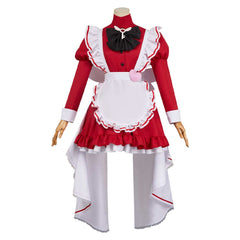 Hazbin Hotel 2 (2025) Charlie Morningstar Red Maid Set Outfits Halloween Cosplay Costume