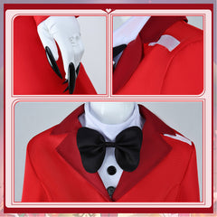 Hazbin Hotel 2 (2025) Charlie Morningstar Red Suit Set Outfits Cosplay Costume