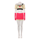 Hazbin Hotel 2 (2025) Cherri Bomb Yellow Red Set Outfits Cosplay Costume