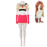 Hazbin Hotel 2 (2025) Cherri Bomb Yellow Red Set Outfits Cosplay Costume