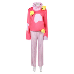 Hazbin Hotel 2 (2025) Lucifer Pink Sleepwear Set Outfits Cosplay Costume