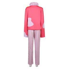 Hazbin Hotel 2 (2025) Lucifer Pink Sleepwear Set Outfits Cosplay Costume