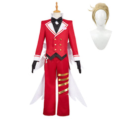 Hazbin Hotel 2 (2025) Lucifer Red Butler Set Outfits Halloween Cosplay Costume