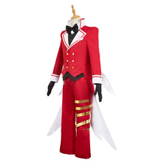 Hazbin Hotel 2 (2025) Lucifer Red Butler Set Outfits Halloween Cosplay Costume