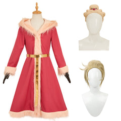 Hazbin Hotel 2 (2025) Lucifer Red Set Cosplay Costume Halloween Carnival Suit