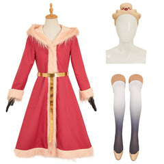 Hazbin Hotel 2 (2025) Lucifer Red Set Cosplay Costume Halloween Carnival Suit