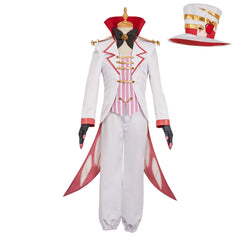 Hazbin Hotel 2 (2025) Lucifer White Demon Set Outfits Halloween Cosplay Costume