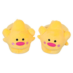 Hazbin Hotel 2 (2025) Lucifer Yellow Duck Plush Slippers Cosplay Shoes Accessories Props