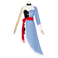 Hazbin Hotel 2 (2025) Vaggie Blue Black Dress Set Outfits Cosplay Costume