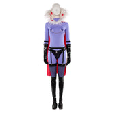 Hazbin Hotel 2 (2025) Valentino Purple Jumpsuit Set Outfits Cosplay Costume