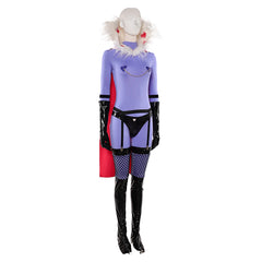 Hazbin Hotel 2 (2025) Valentino Purple Jumpsuit Set Outfits Cosplay Costume