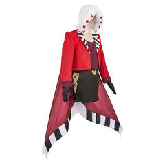 Hazbin Hotel 2 (2025) Valentino Red Set Cosplay Costume Halloween Carnival Suit
