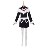 Hazbin Hotel 2 (2025) Velvette Black Dress Set Outfits Halloween Cosplay Costume