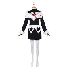 Hazbin Hotel 2 (2025) Velvette Black Dress Set Outfits Halloween Cosplay Costume