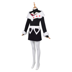 Hazbin Hotel 2 (2025) Velvette Black Dress Set Outfits Halloween Cosplay Costume
