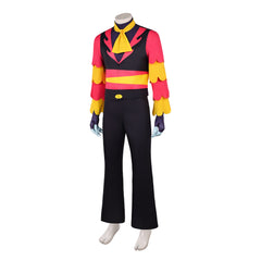 Hazbin Hotel 2 (2025) Vox Black Red Mexican Outfits Cosplay Costume