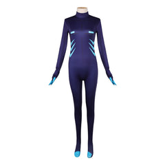 Hazbin Hotel 2 (2025) Vox Blue Jumpsuit Outfits Cosplay Costume