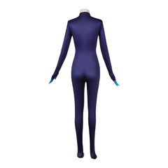 Hazbin Hotel 2 (2025) Vox Blue Jumpsuit Outfits Cosplay Costume