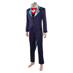 Hazbin Hotel 2 (2025) Vox Human Blue Suit Set Outfits Cosplay Costume