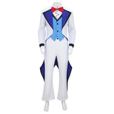 Hazbin Hotel 2 (2025) Vox White Suit Set Outfits Cosplay Costume