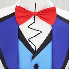 Hazbin Hotel 2 (2025) Vox White Suit Set Outfits Cosplay Costume