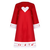 Hazbin Hotel (2024) Charlie Red Heart Dress Outfits Halloween Cosplay Costume