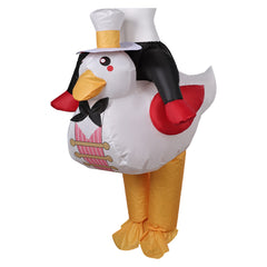 Hazbin Hotel (2024) Lucifer Funny Duck Inflatable Outfits Cosplay Costume